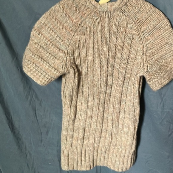 Banana Republic: Knit Sweater with braided collar short sleeves- Wool Blend- XS - Picture 15 of 16